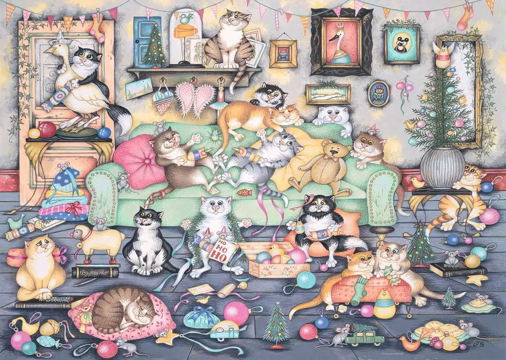 Ravensburger crazy cats jigsaw sales