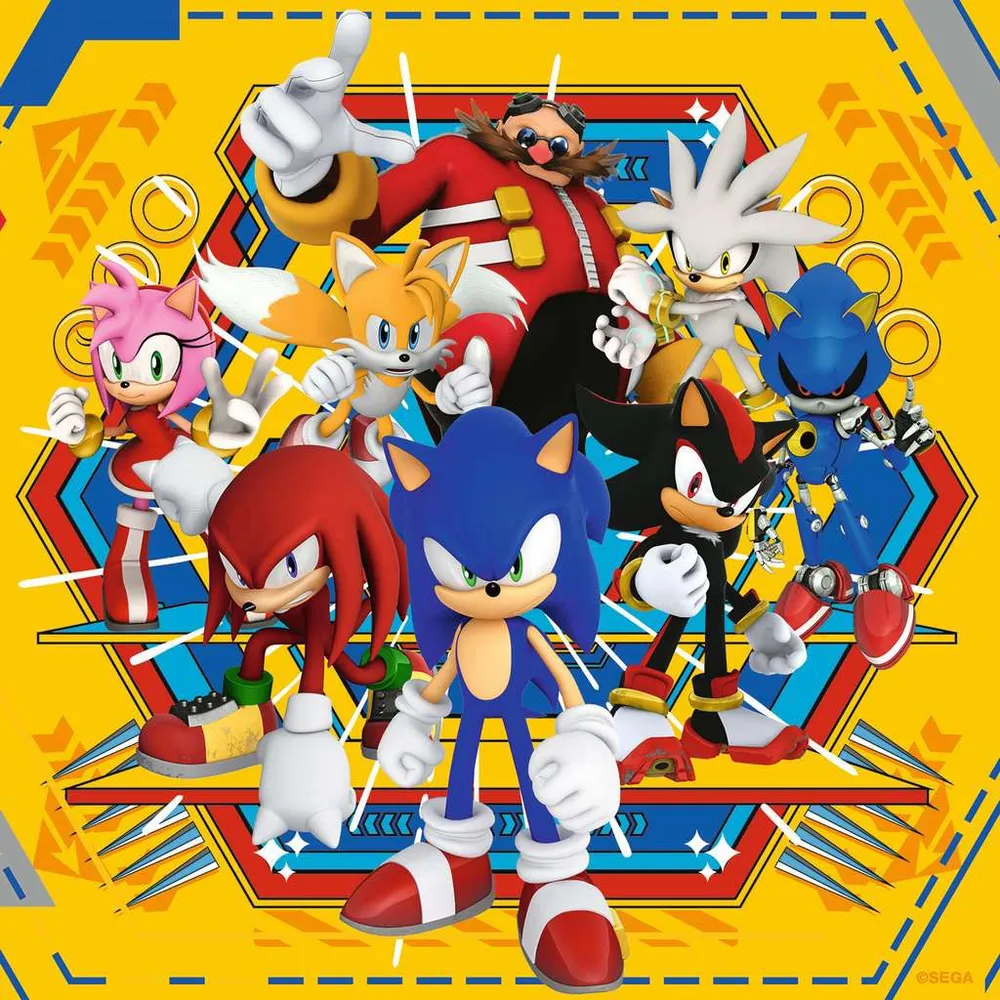 ソニック　パズルボール Puzzle-Ball Sonic The Hedgehog | 3D Puzzle Ball | Ravensburger